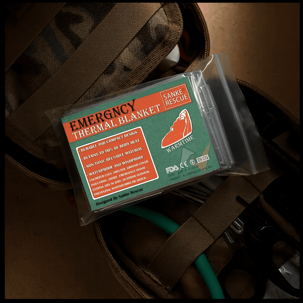 OUTLASTS EMERGENCY MYLAR THERMAL BLANKETS (4-Pack)