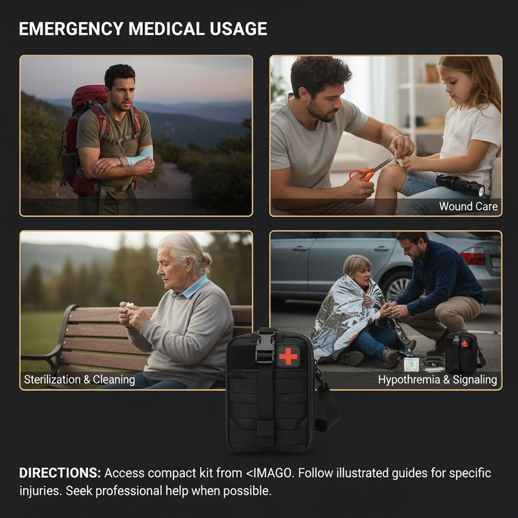 EMERGENCY SURVIVAL & FIRST AID KIT