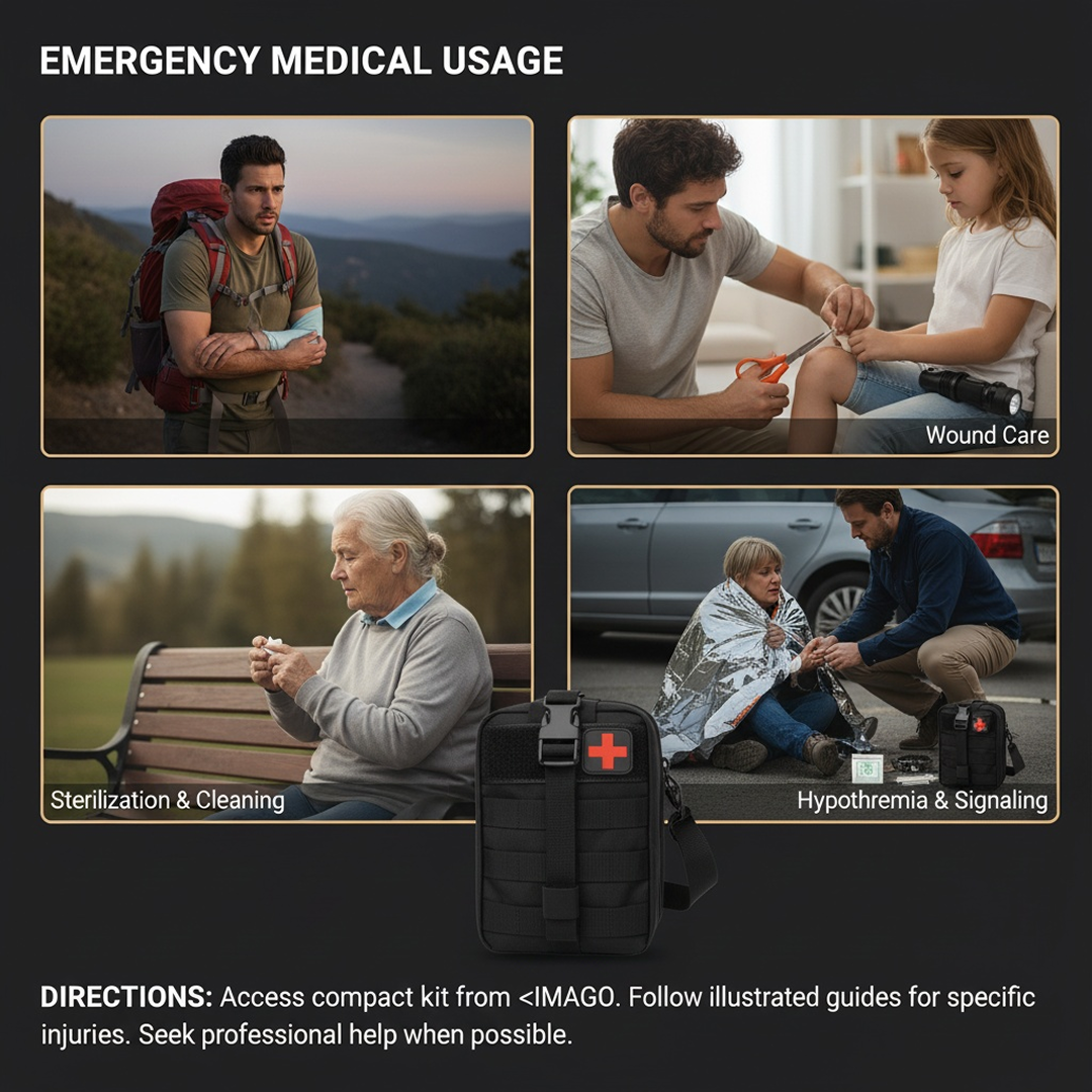 EMERGENCY SURVIVAL & FIRST AID KIT