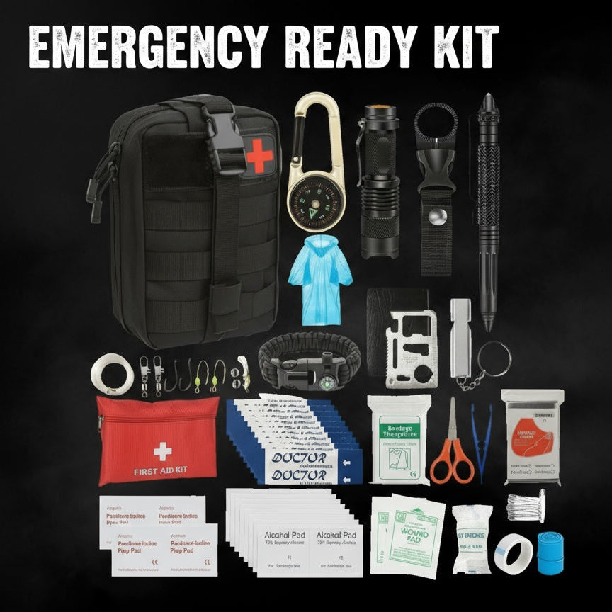 EMERGENCY SURVIVAL & FIRST AID KIT