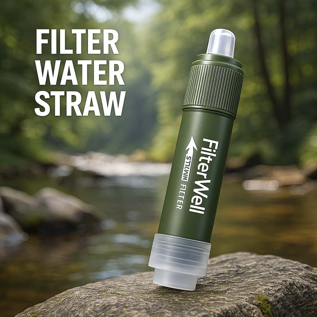 OUTLASTS PORTABLE WATER STRAW FILTER