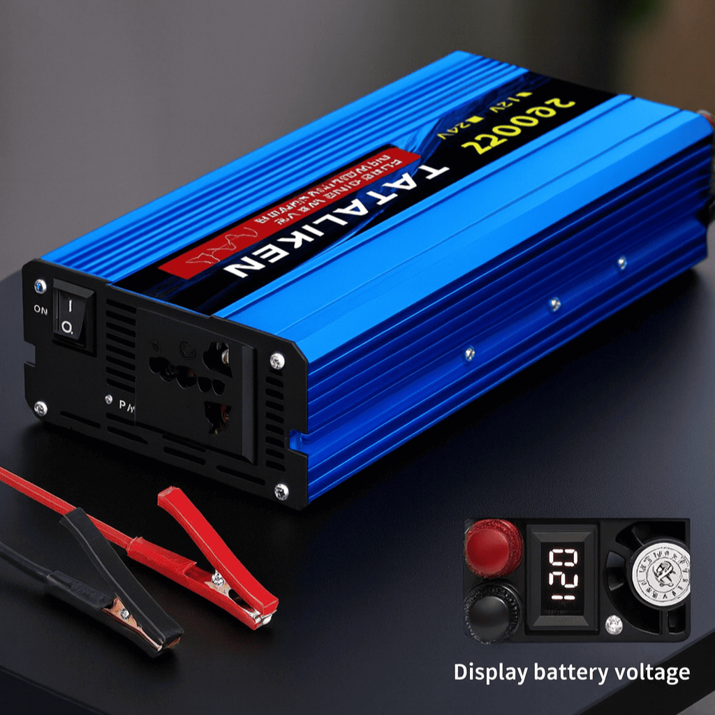 OUTLASTS PURE SINE WAVE POWER INVERTER 12V TO 220V