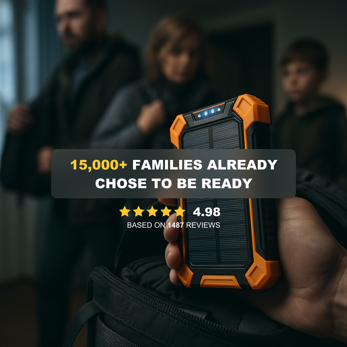 SOLAR WIRELESS POWER BANK & Flashlight