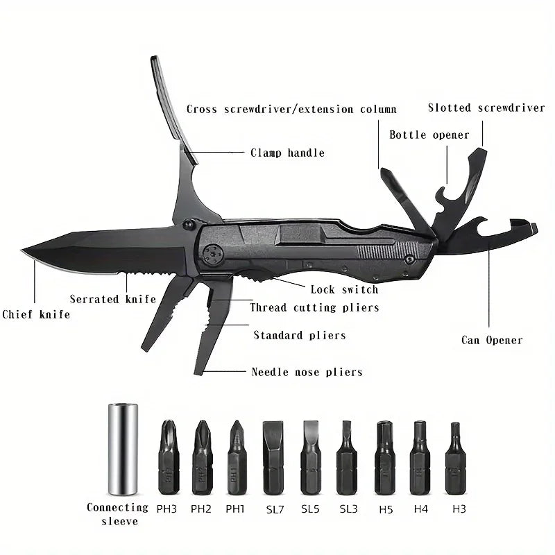 Tactical Multi-Tool for Everyday Readiness