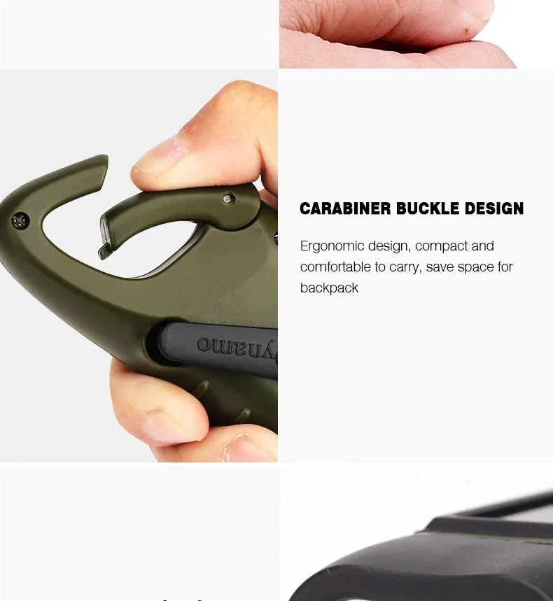 OUTLASTS HAND-CRANK SOLAR FLASHLIGHT