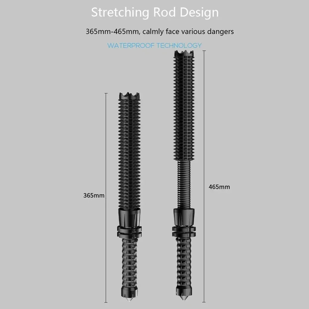Tactical Flashlight & Self-Defense Baton
