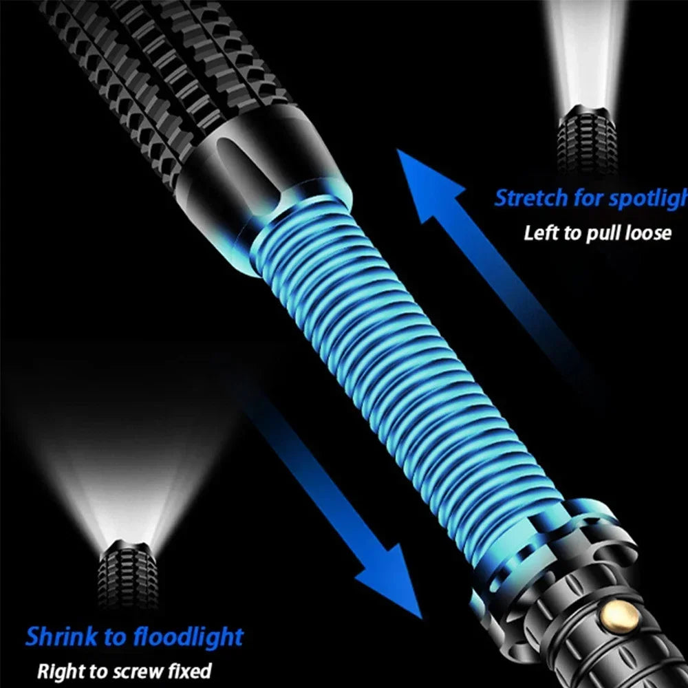 Tactical Flashlight & Self-Defense Baton