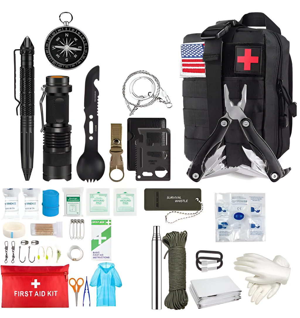 OUTLASTS EMERGENCY SURVIVAL & FIRST AID KIT